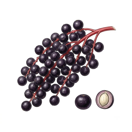 watercolor — Açaí