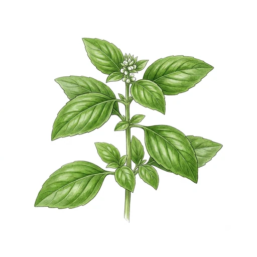 watercolor — Basil