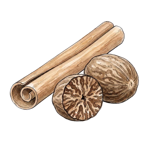 watercolor — Brown Spice