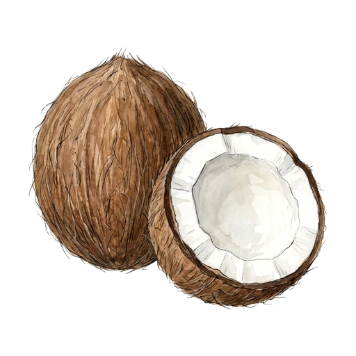 watercolor — Coconut