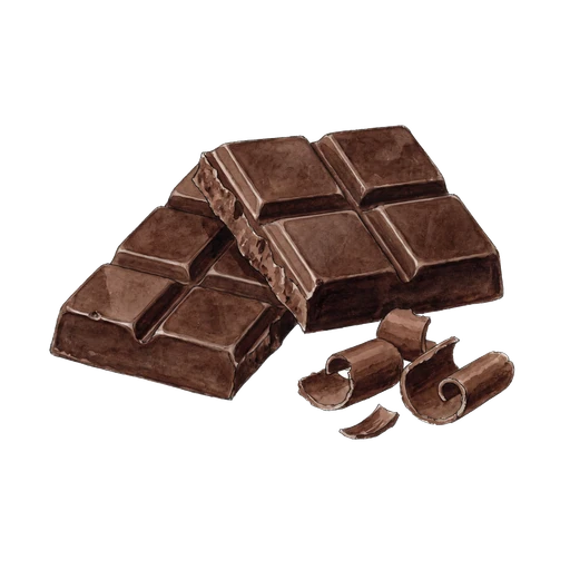 watercolor — Dark Chocolate