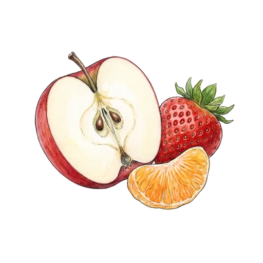 watercolor — Fruity