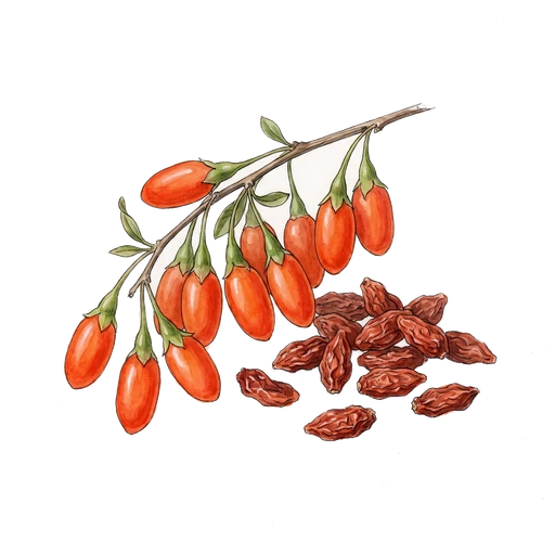 watercolor — Goji
