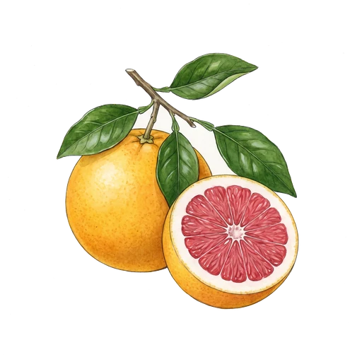 watercolor — Grapefruit