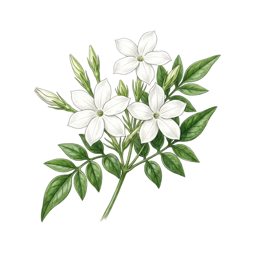 watercolor — Jasmine