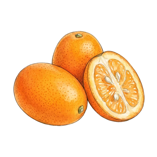 watercolor — Kumquat