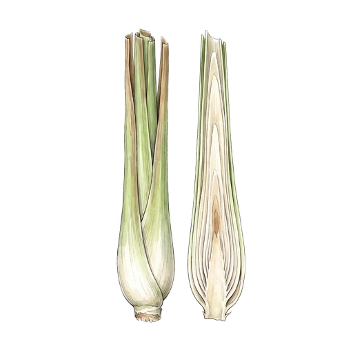 watercolor — Lemongrass
