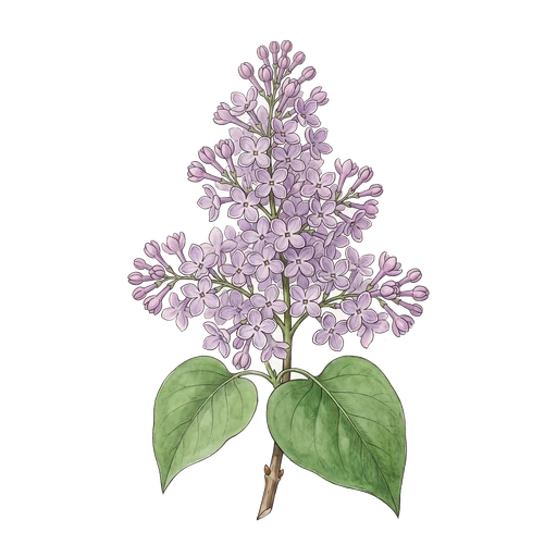 watercolor — Lilac