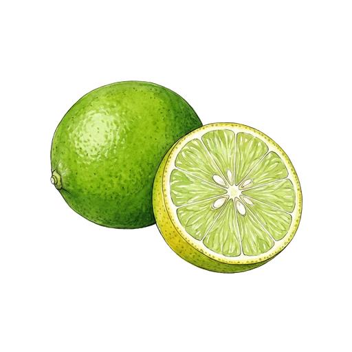 watercolor — Lime