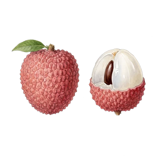 watercolor — Lychee