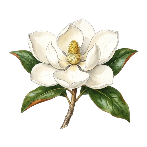 watercolor — Magnolia