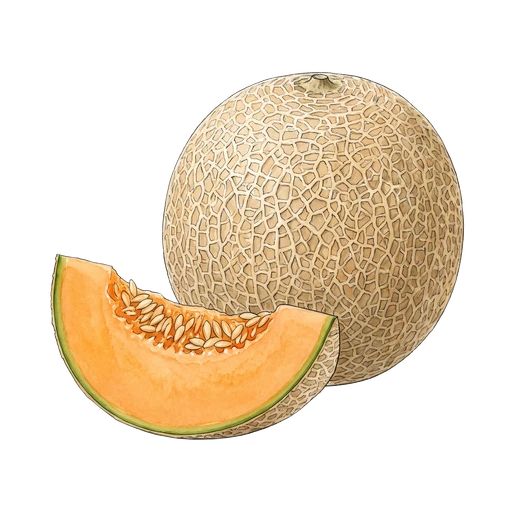 watercolor — Melon