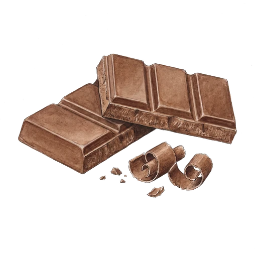 watercolor — Milk Chocolate