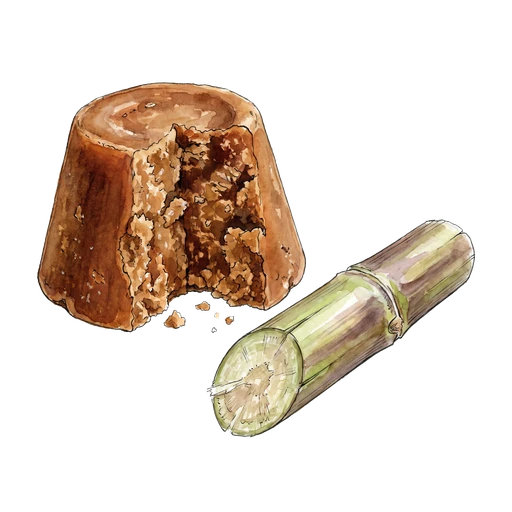 watercolor — Panela / Cane Sugar