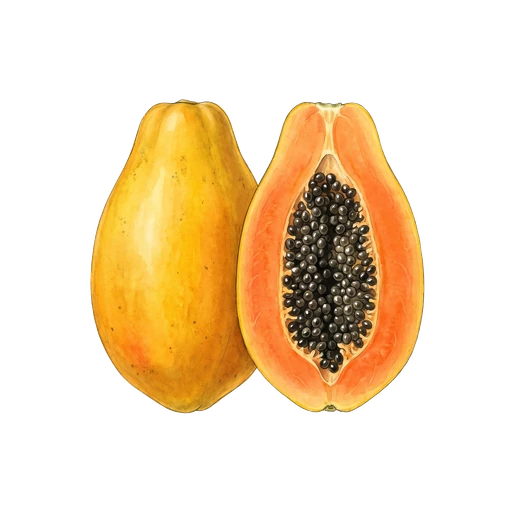 watercolor — Papaya
