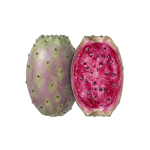 watercolor — Prickly Pear