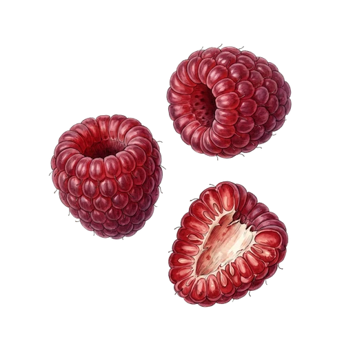 watercolor — Raspberry