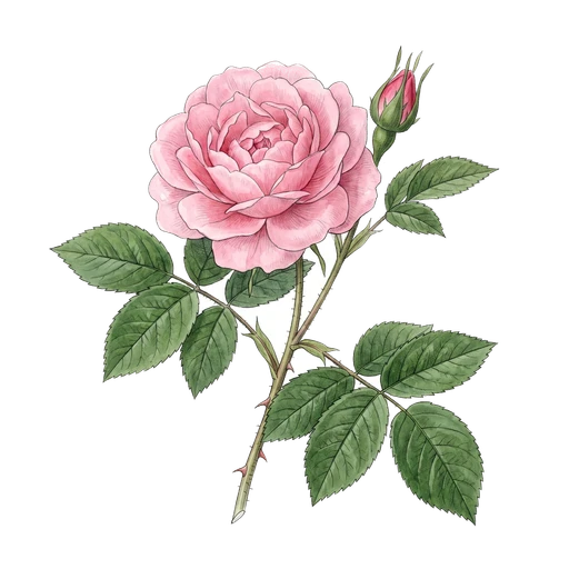watercolor — Rose