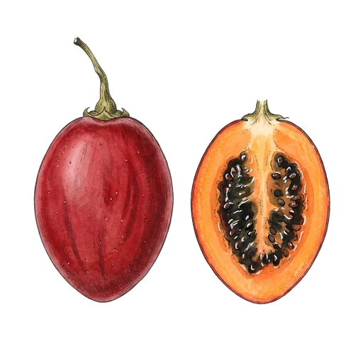 watercolor — Tamarillo