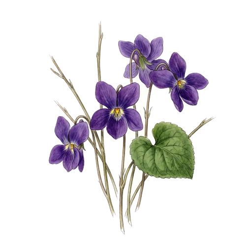 watercolor — Violet