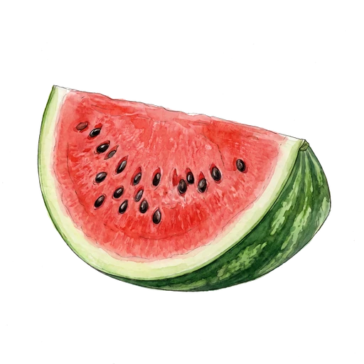 watercolor — Watermelon